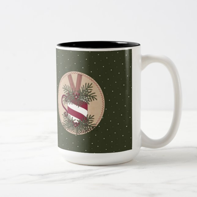 Candy Cane Tasse (Rechts)