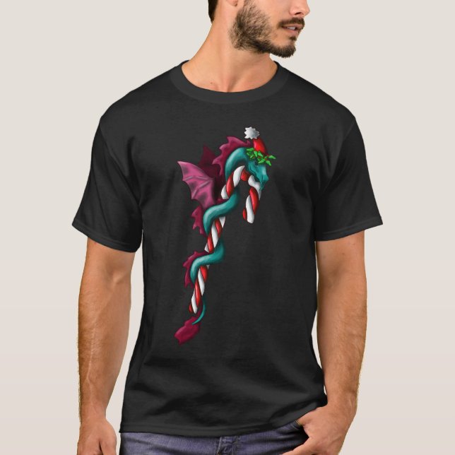 Candy Cane Thief T-Shirt (Vorderseite)