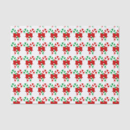 Candy Cane Tissue Paper Seidenpapier