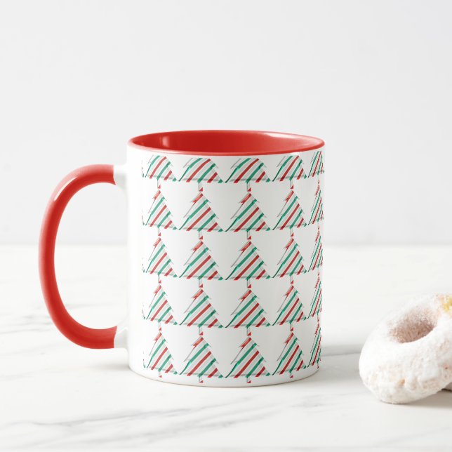 Candy Cane Tree Tasse (Mit Donut)