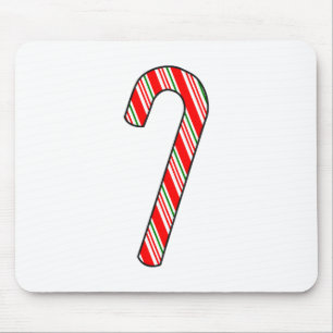 Candy Cane Weihnachten Zeichnend Mousepad