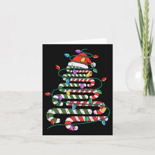 Candy Cane Weihnachtsbaum Xmas Liebe Candy Mens Wo Karte