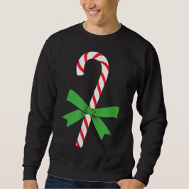 Candy Cane Weihnachtsfeiertag Sweatshirt
