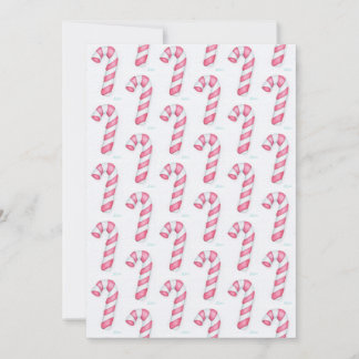 Candy Cane Weihnachtskarten Feiertagskarte