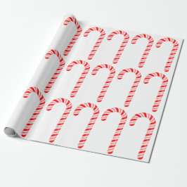 Candy Cane Wrapping Paper Geschenkpapier