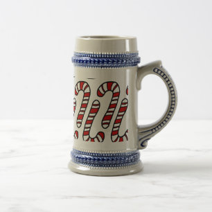 Candy Canes Bierglas