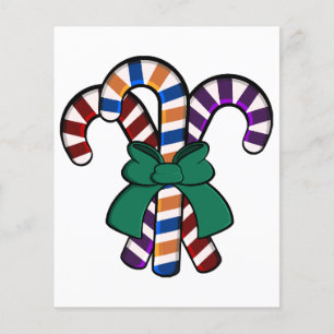 Candy Canes Bouquet - grünes Band