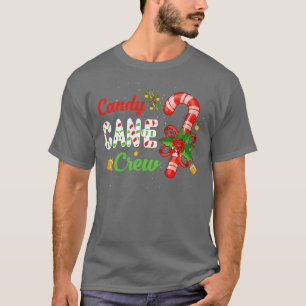 Candy Canes Crew Weihnachten Funny Matching Group T-Shirt