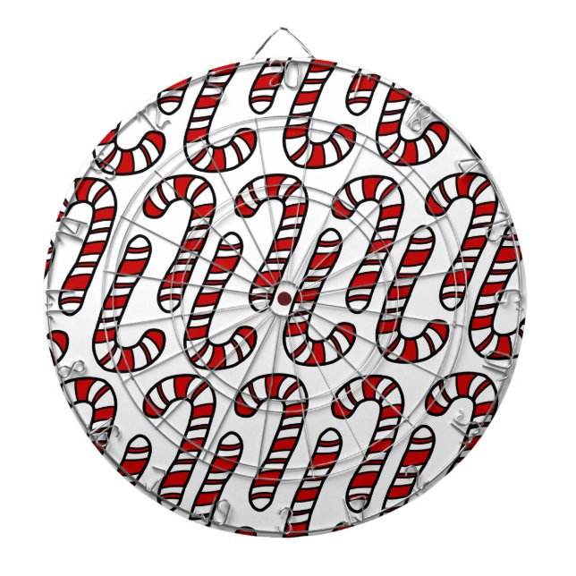 Candy Canes Dartscheibe (vorne)