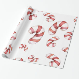 Candy Canes Geschenkpapier
