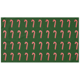 Candy Canes Green Tischdecke