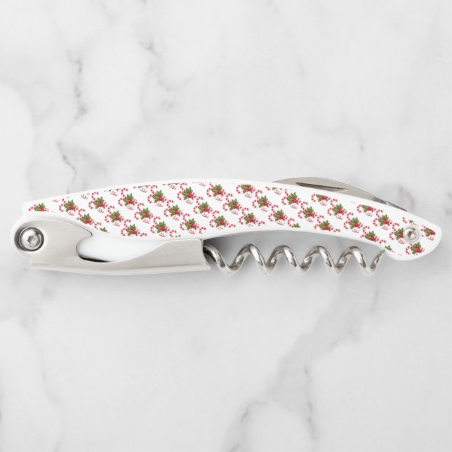 Candy Canes Kellnermesser (Vorderseite)