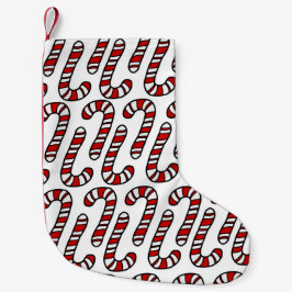 Candy Canes Kleiner Weihnachtsstrumpf