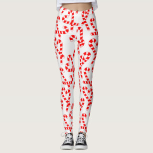 Candy Canes Leggings