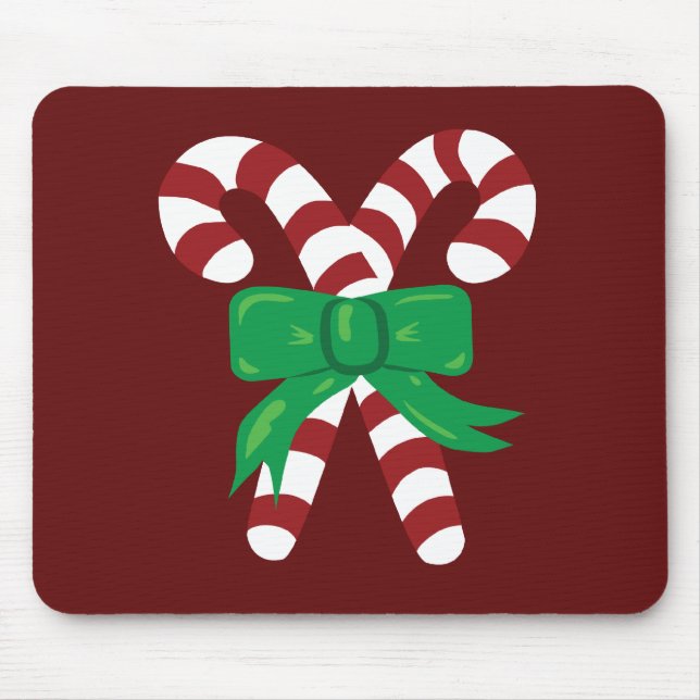 Candy Canes Mousepad (Vorne)