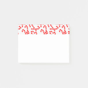 Candy Canes Post-it Klebezettel