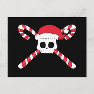 Candy Canes Skull Weihnachtsmannmütze Weihnachten