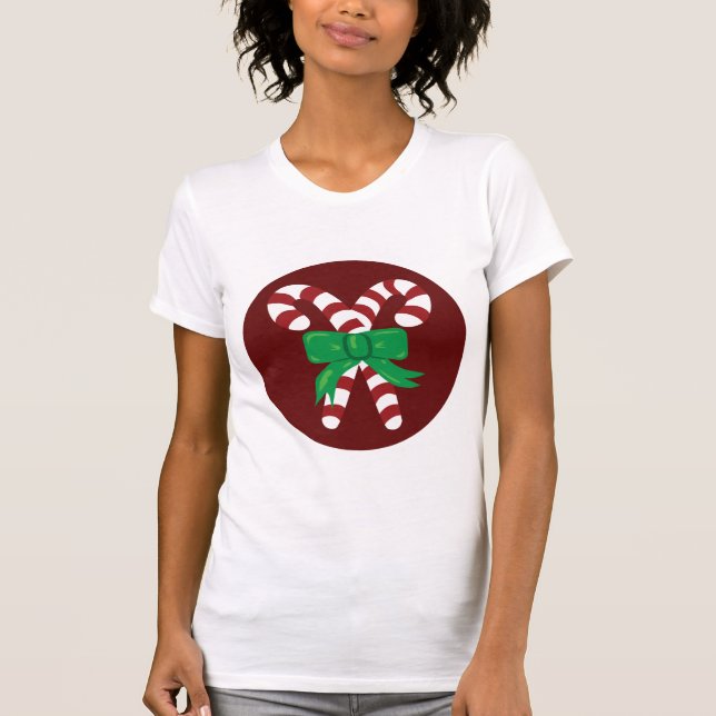Candy Canes T-Shirt (Vorderseite)