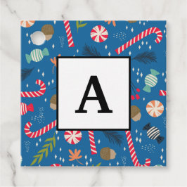 Candy Canes und Wrapped Christmas Candy Geschenkanhänger