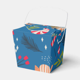 Candy Canes und Wrapped Christmas Candy Geschenkschachtel