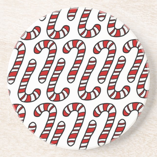 Candy Canes Untersetzer (Vorne)