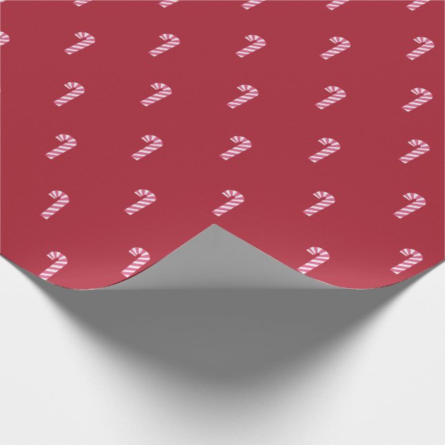 Candy Canes von Primary.com Geschenkpapier (Ecke)