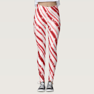 Candy Canon mit Sternen und Schneeflocken Leggings