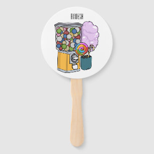 Candy Cartoon Illustration Fächer