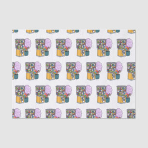 Candy Cartoon Illustration Seidenpapier