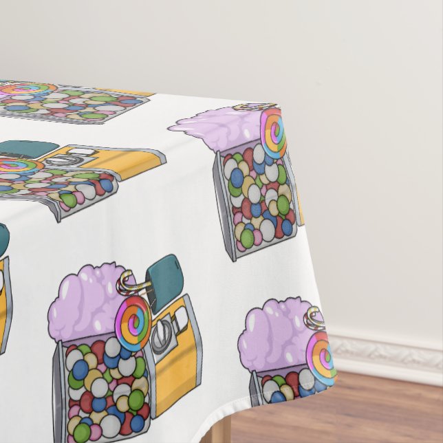 Candy Cartoon Illustration Tischdecke (Beispiel)