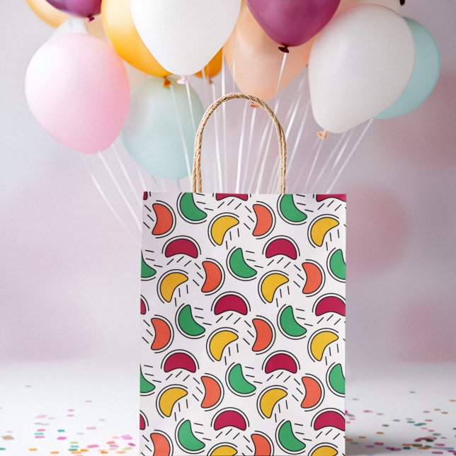 Candy Cartoon Pattern Kleine Geschenktüte (gift bag, birthday surprise gift bag, teddy bear gift bag, wine gift bag, travel bag, use and throw )