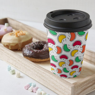Candy Cartoon Pattern Pappbecher