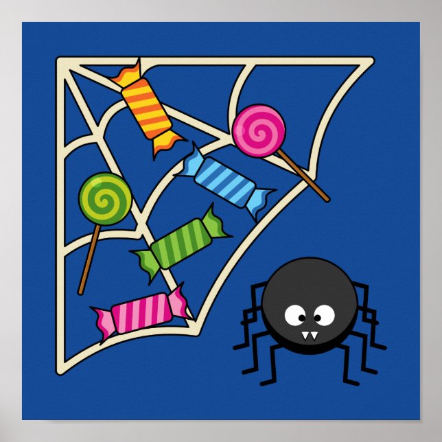 Candy Catcher Spider Poster (Vorne)