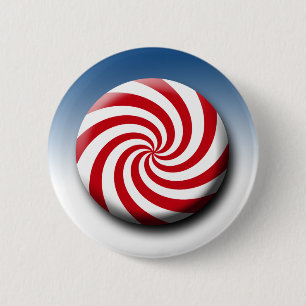Candy Christmas Decoration Button