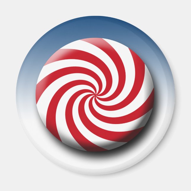 Candy Christmas Holiday Magnet (Vorne)