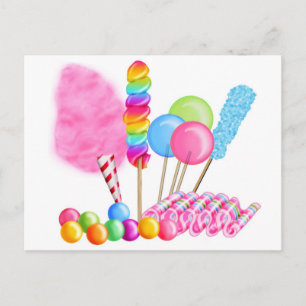 Candy Circus Postkarte