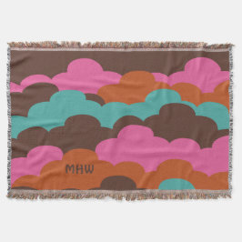 Candy Clouds kundenspezifische Monogramm werfen De Decke