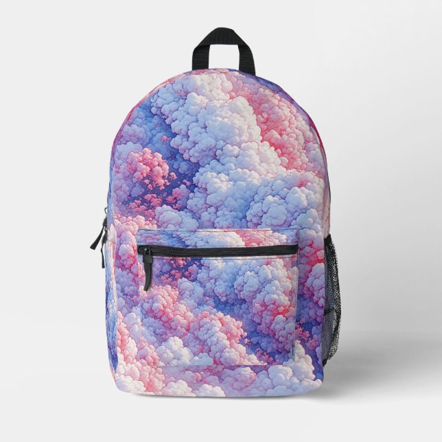 Candy Cloudscape - Backpack Bedruckter Rucksack (Vorderseite)