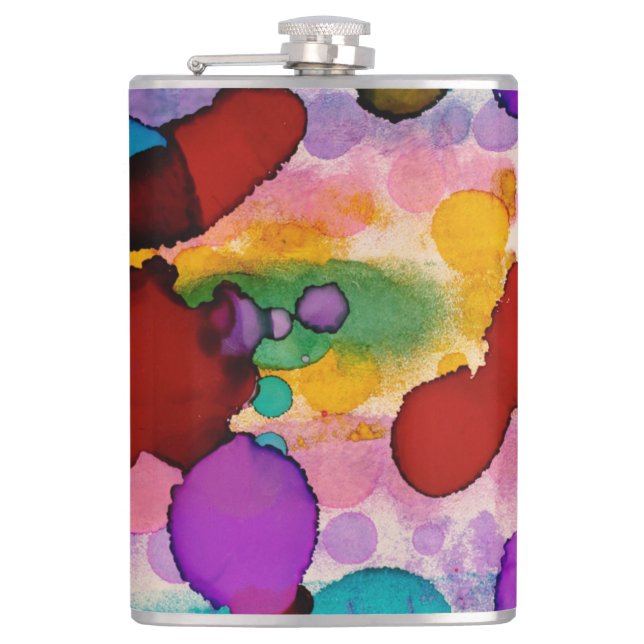 Candy Clown Flachmann (Vorderseite)