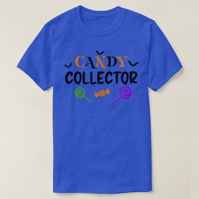 Candy Collector Halloween Design T-Shirt (Design vorne)