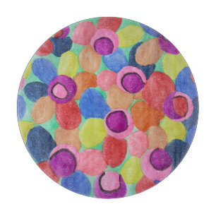 Candy Color Blume - Coppingboard Schneidebrett