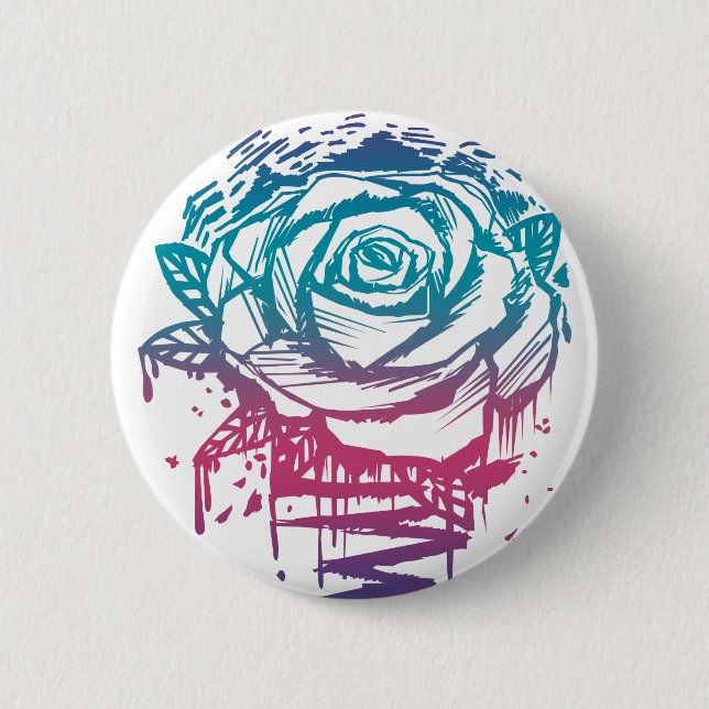 Candy Color Rose Button (Vorderseite)
