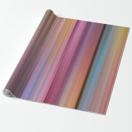 Candy Colored Motion Blur Design Wrapping Paper Geschenkpapier