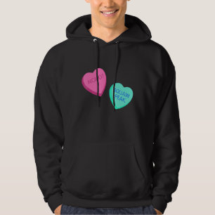 Candy Conversation Hearts Provo Utah Valentines D Hoodie