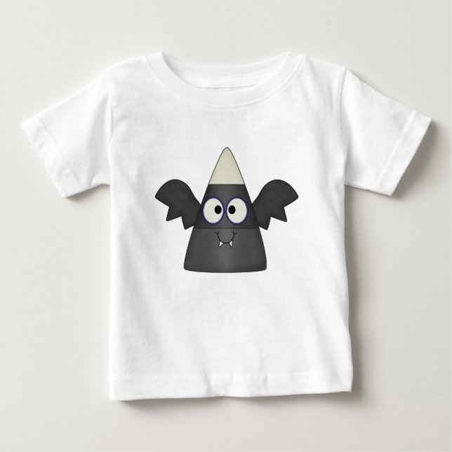 Candy Corn Bat Baby T-shirt (Vorderseite)