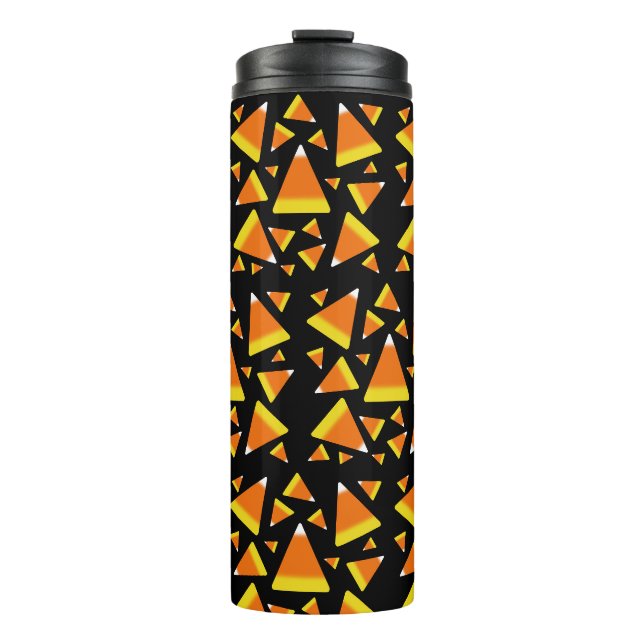 Candy Corn Black Thermosbecher (Vorderseite)