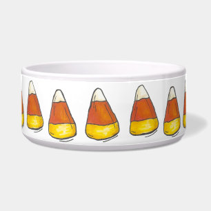 Candy Corn Candies Halloween Erntedank Süßigkeiten Napf