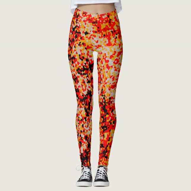 Candy Corn Confetti Leggings (Vorderseite)