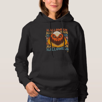 Candy Corn Costume Spooky Retro GroovyHalloween Me Hoodie