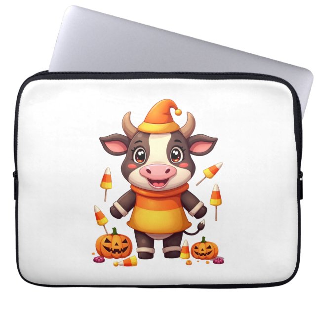Candy Corn Cow Laptopschutzhülle (Vorderseite)